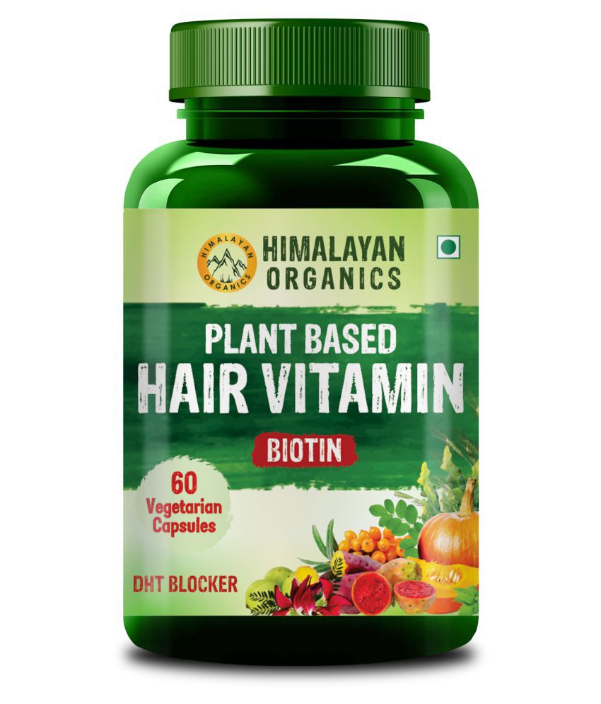     			Himalayan Organics Plant based Hair Vitamin 60 no.s Vitamins Capsule