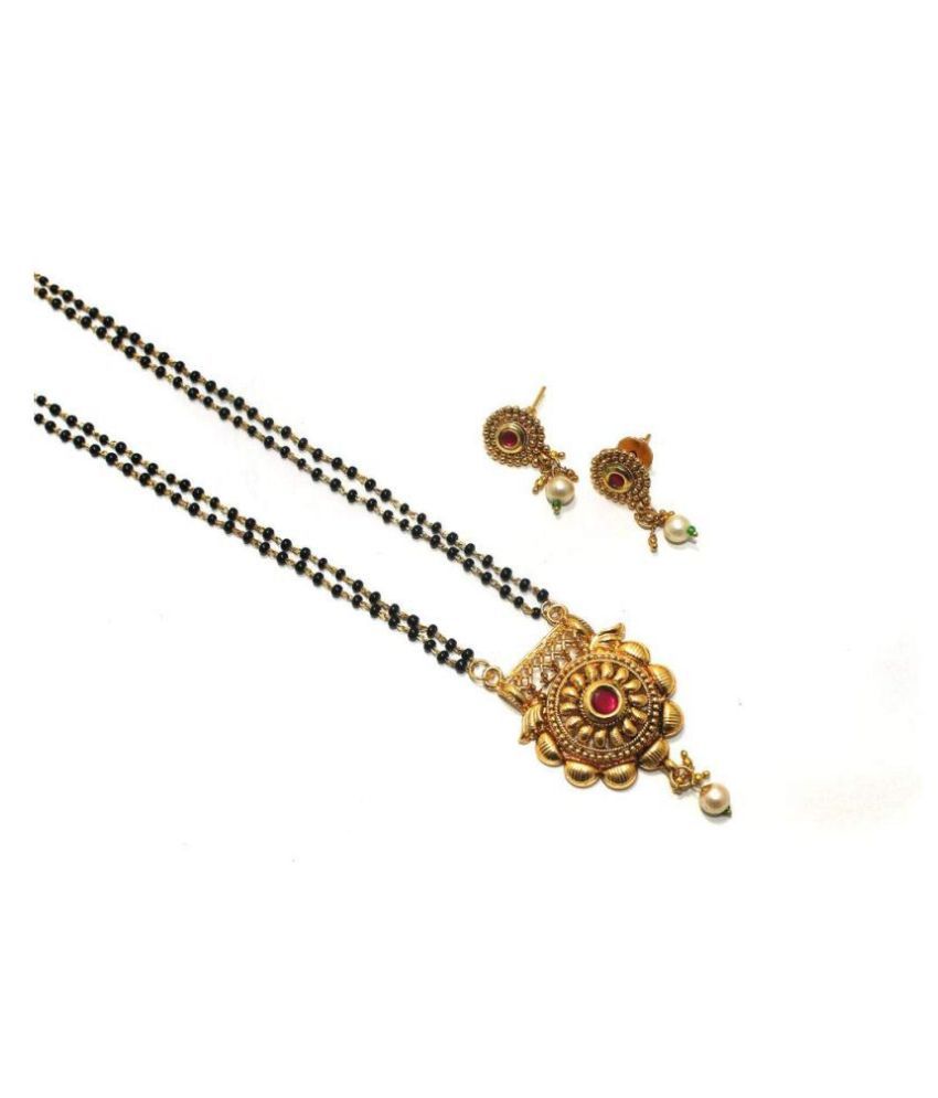 Beadsnfashion Gold Plated Kundan 
