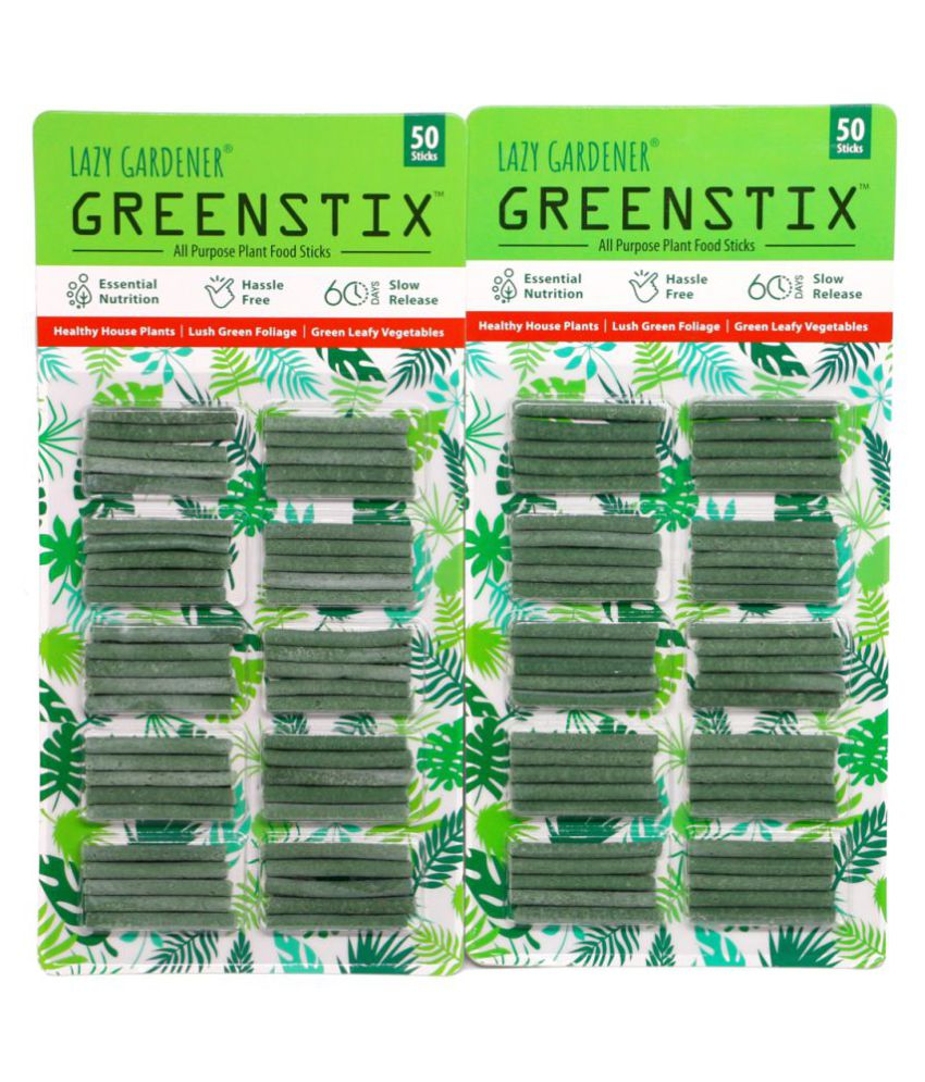     			Lazy Gardener GreenStix: All Purpose Plant Fertilizer For Pot Plants (Pack Of 2)