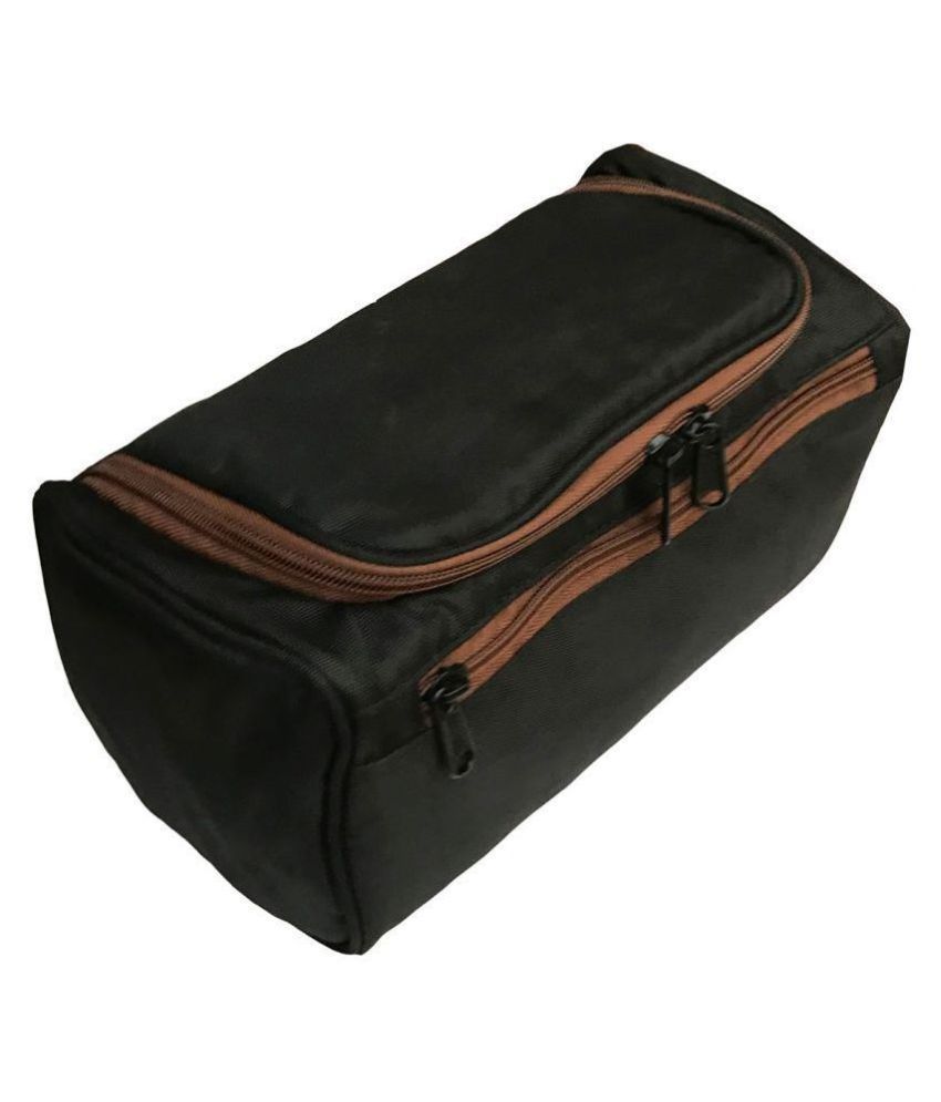 Foonty Black Toiletry Bag/ Travel Kit