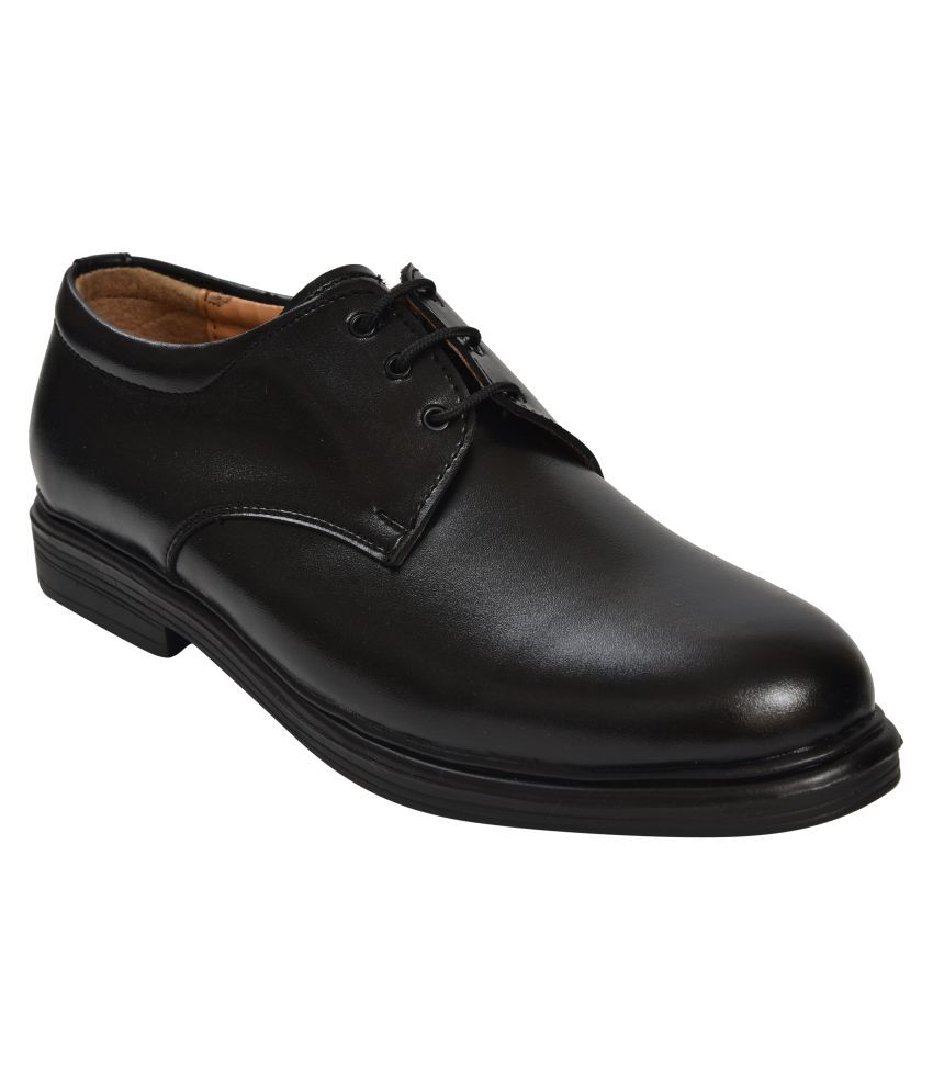     			Ajanta - Black Men's Formal Shoes