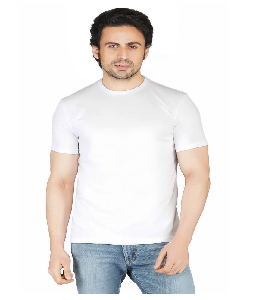 Style Valley 100 Percent Cotton White Solids T Shirt Buy Style Valley 100 Percent Cotton White Solids T Shirt Online At Low Price Snapdeal Com