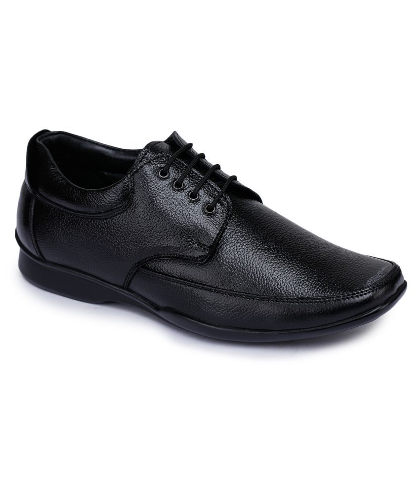     			Fortune By Liberty Black Formal Shoes