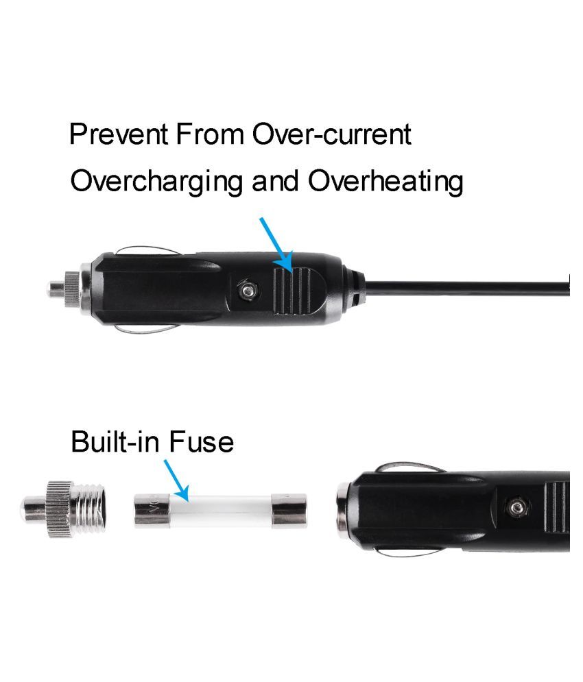 Oshotto 100W Heavy Duty Car Vacuum Cleaner Cum 120W Heavy Duty Air