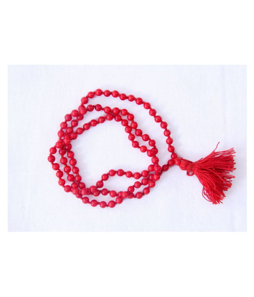     			Shri Astha Vinayak Coral Stone Chain