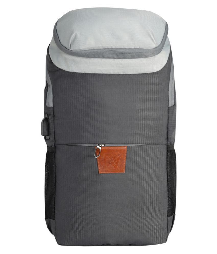 Fly Fashion Grey Laptop Bags