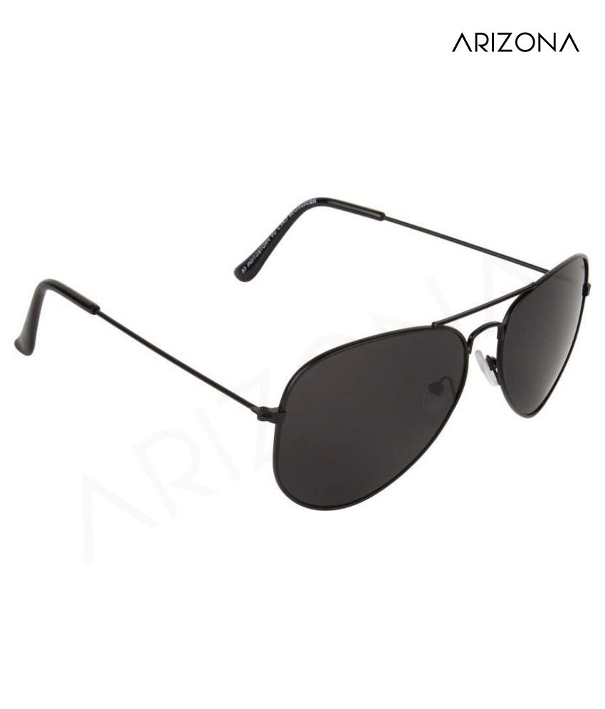 Arizona Sunglasses Black Pilot Sunglasses ( SDMC31 ) Buy Arizona Sunglasses Black Pilot
