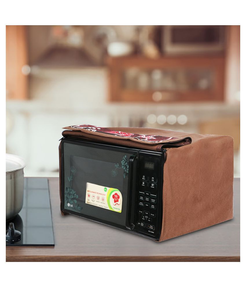     			E-Retailer Single Polyester Brown Microwave Oven Cover - 29L & above