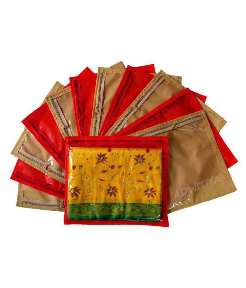     			ADWITIYA Multi Saree Covers - 12 Pcs
