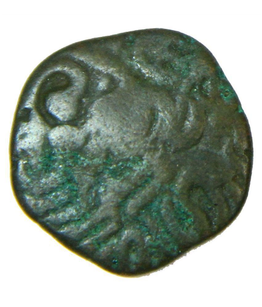     			HISTORICAL INDIA - ANCIENT INDIA COPPER COIN (985-1014 AD ) 1 Numismatic Coins