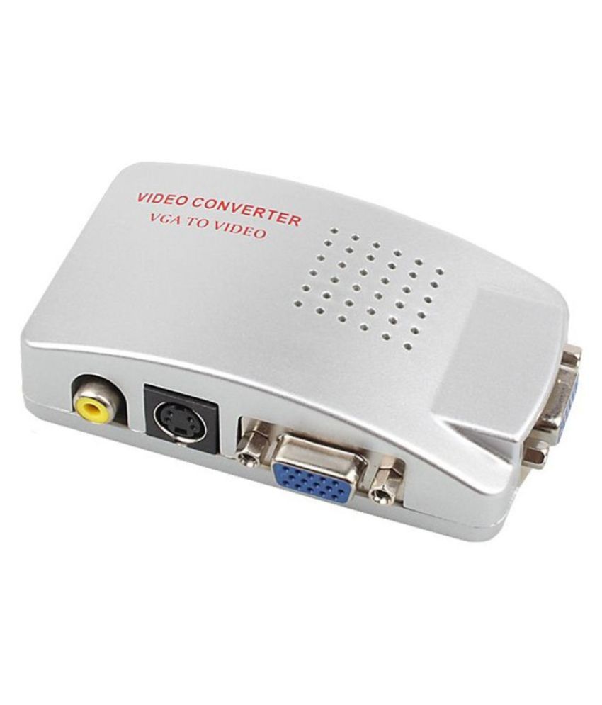 rca and s-video to vga converter box