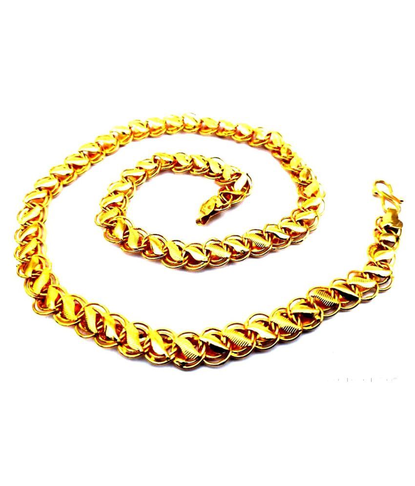     			PC Jewells A1 Quality GC 11  Premium Gold Plated Chain.