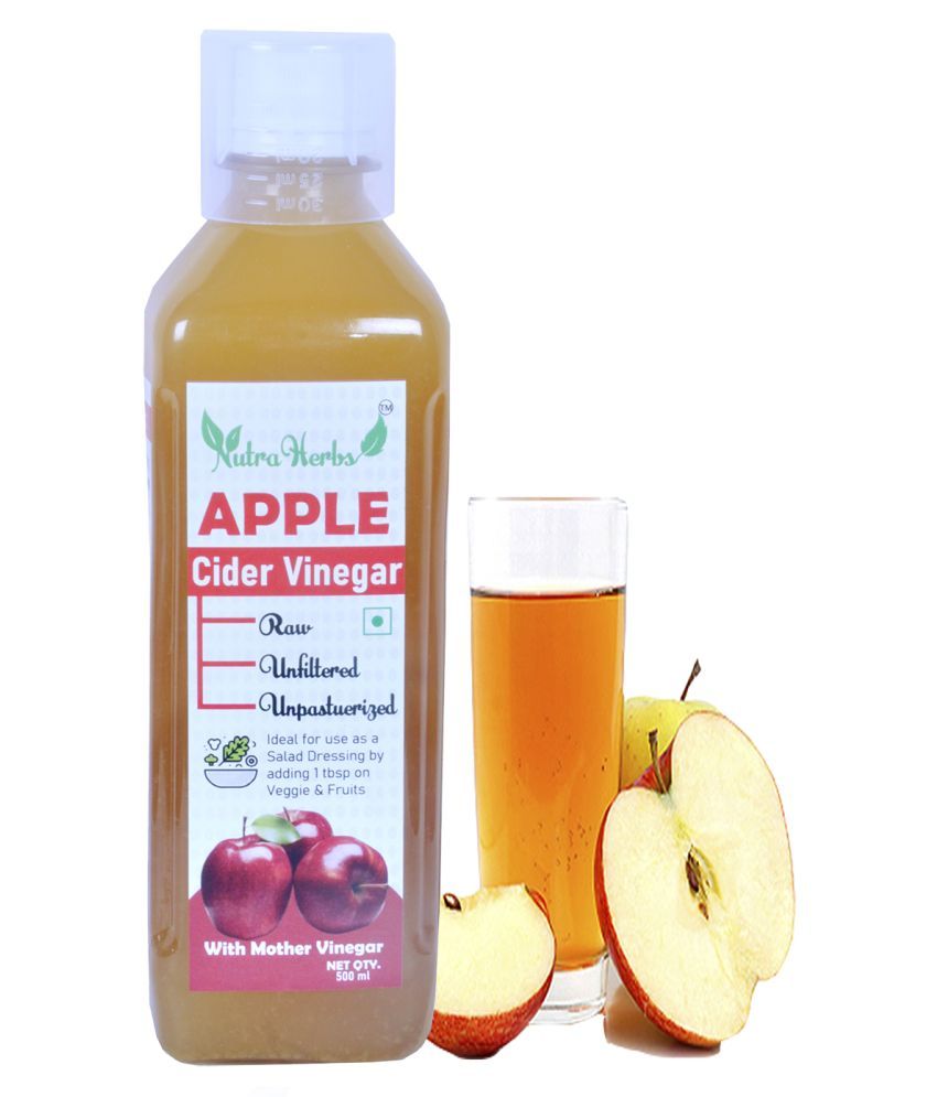 Nutraherbs Unfiltered Apple Cider Vinegar with Mother Weight Loss