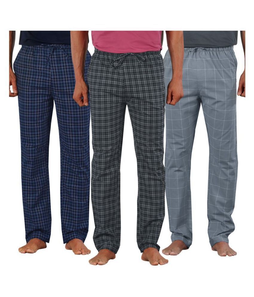     			XYXX Pack of 3 Pyjamas ( Multi )