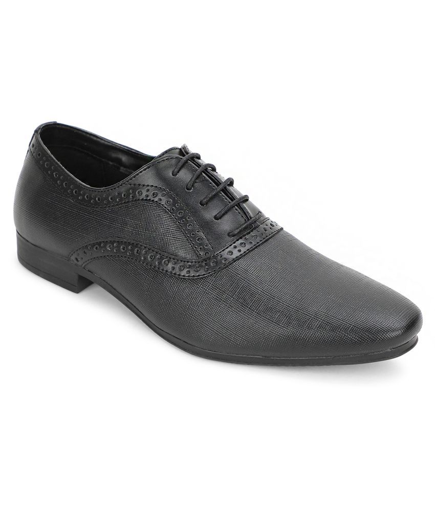 Bond Street By Red Tape Oxfords Black Formal Shoes Price