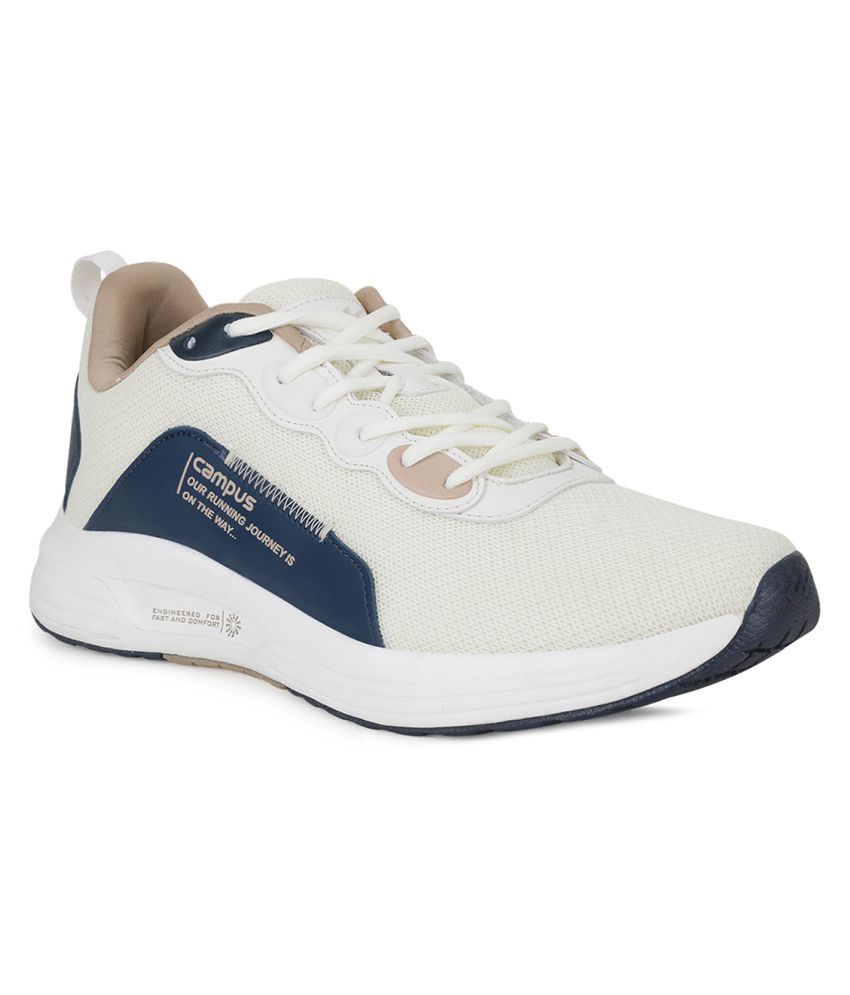Campus DOMINO White Running Shoes - Buy 