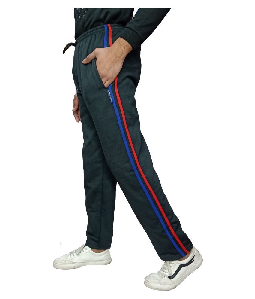 woolen track pants