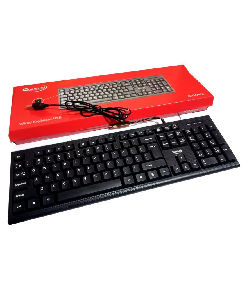 qhm 7406 wired keyboard