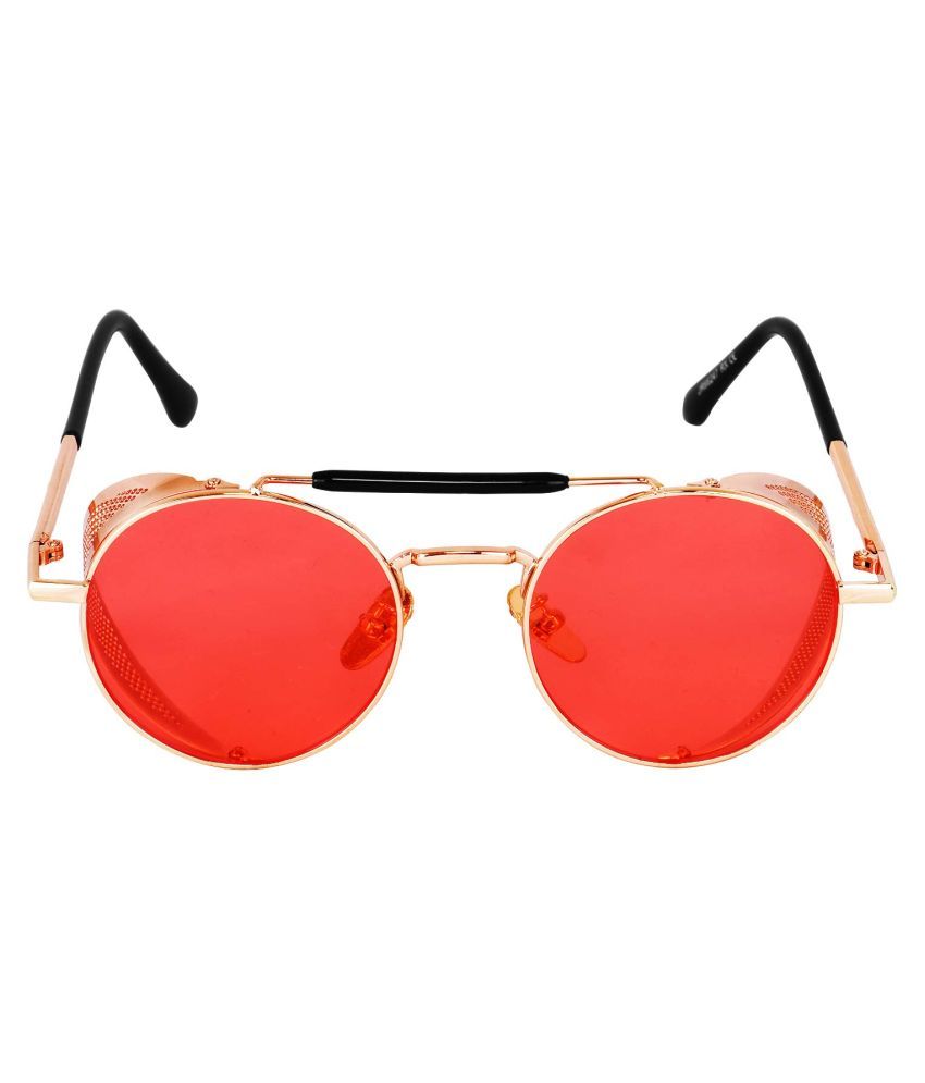 round sunglasses with side shields india