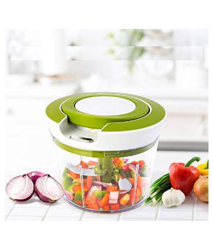 2 In 1 Ring Chopper Plastic Manual Chopper Manual Chopper Plastic 