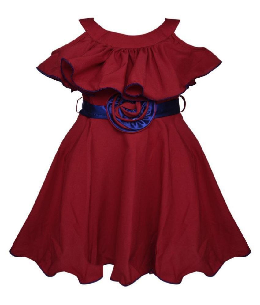 cut sleeve frock