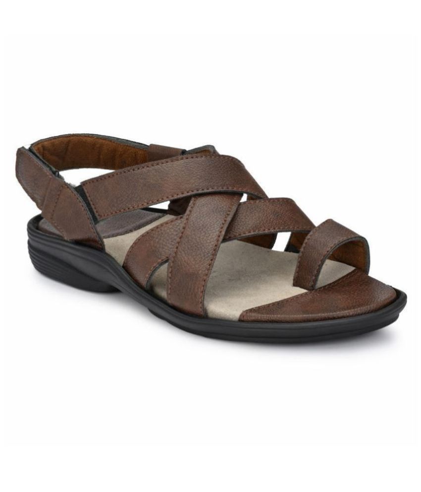     			Leeport - Brown  Men's Sandals