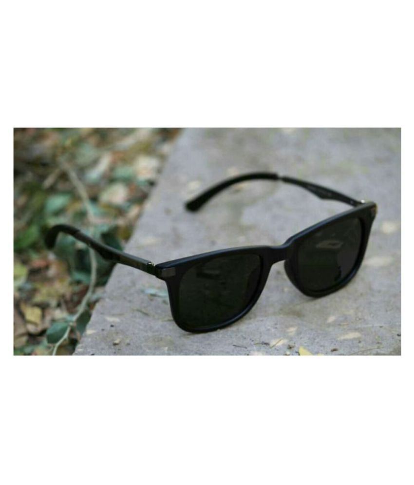 dark black wayfarer sunglasses