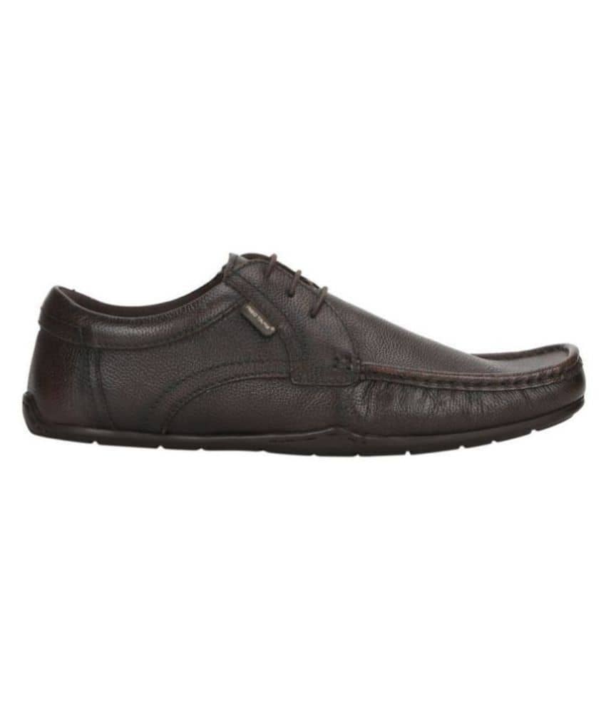 red tape shoes brown leather