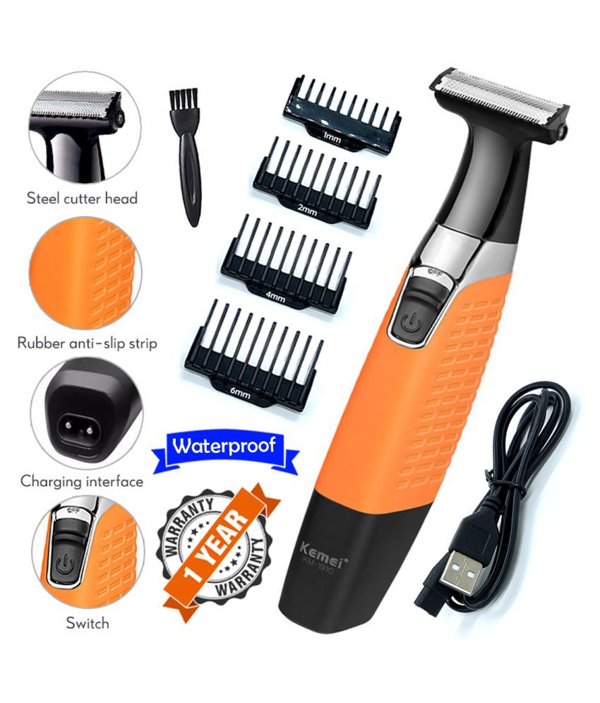 men's razor and trimmer combo