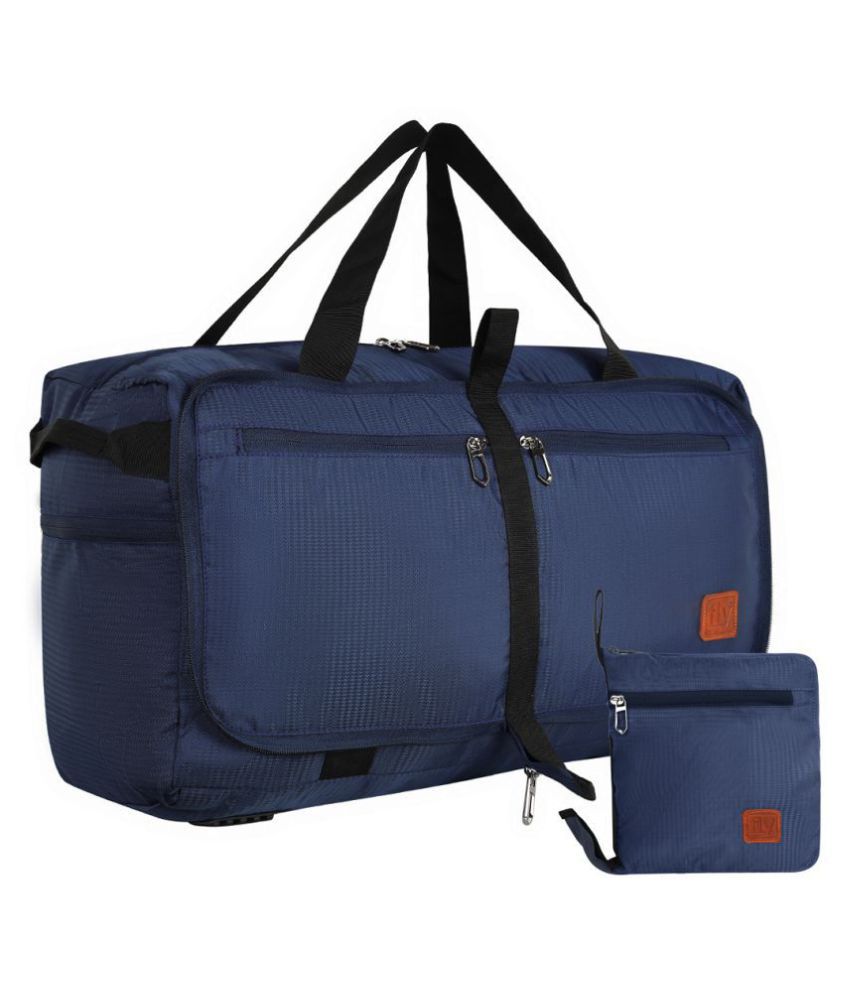     			Fly Fashion Blue Solid S Duffle Bag
