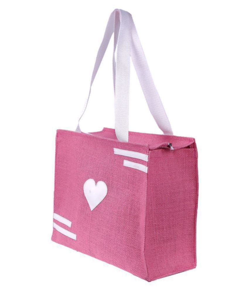     			Foonty Pink Lunch Bags - 1 Pc
