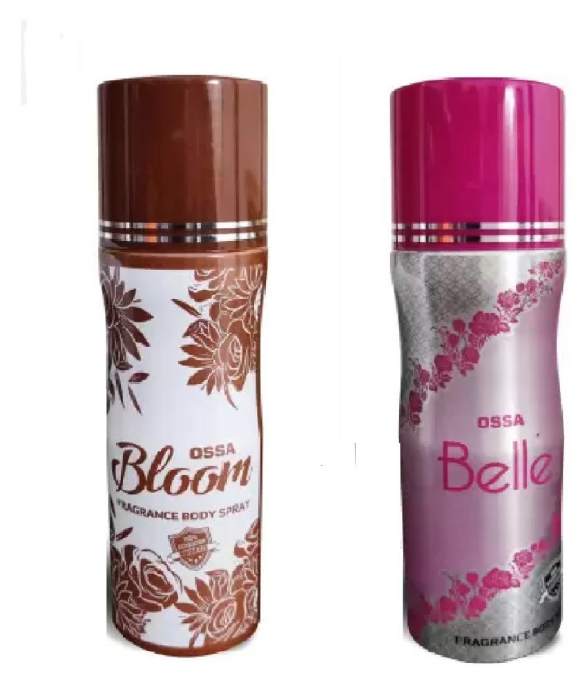     			OSSA 1 Bloom and 1 Belle Deodorant, 200 ml each (Pack of 2)