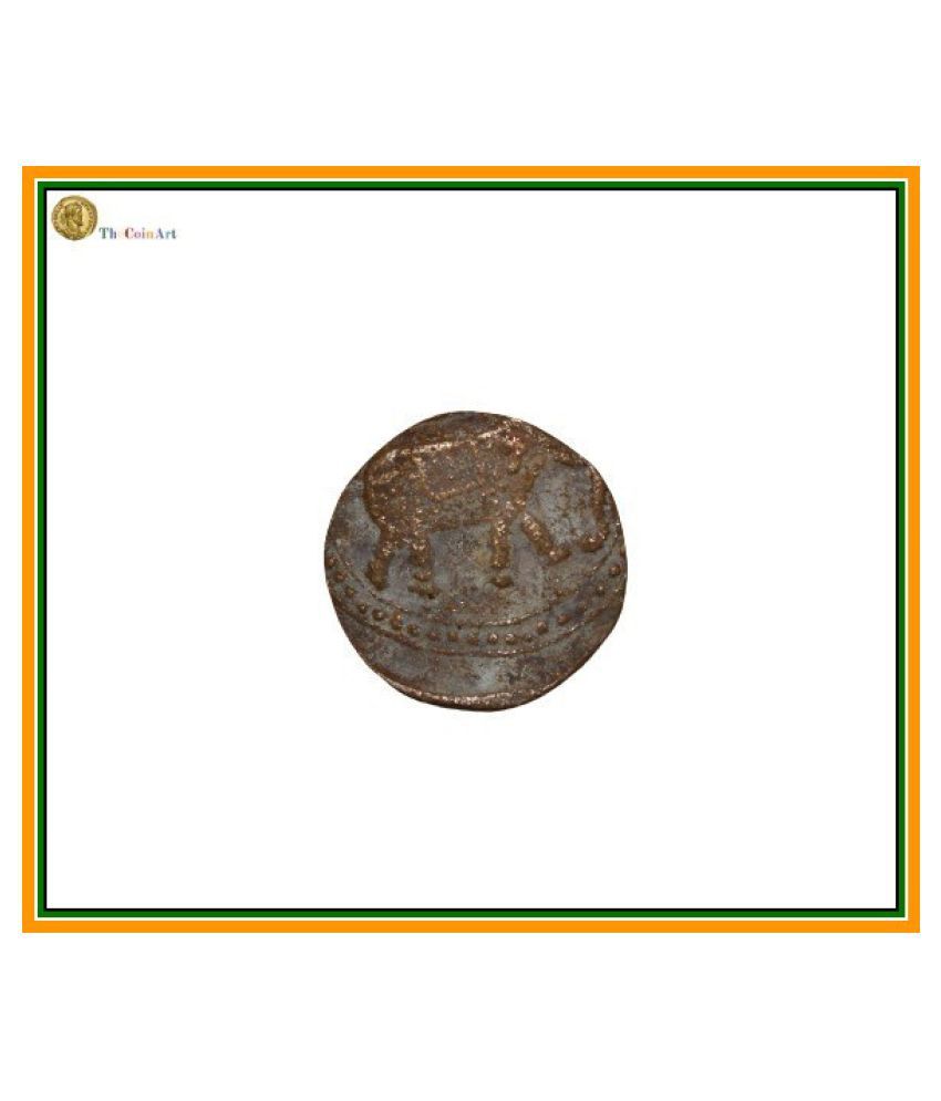     			Elephant   Tipu   Sultanate   India   Pack   of   1   Extremely   Antique ,  Small   Old   and    Rare   Coin