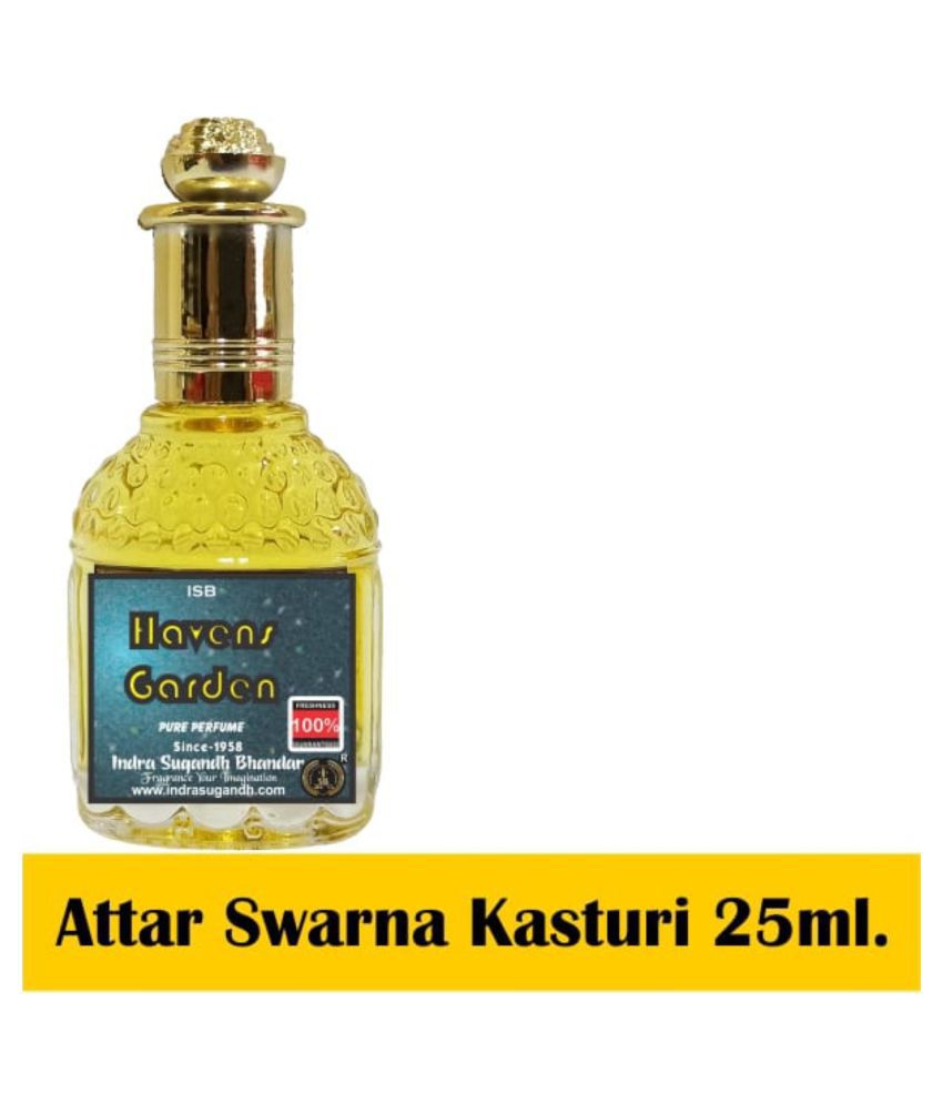     			INDRA SUGANDH BHANDAR Attar For Men|Religious Use Havens Garden Long Lasting Fragrance 25ml Rollon Pack