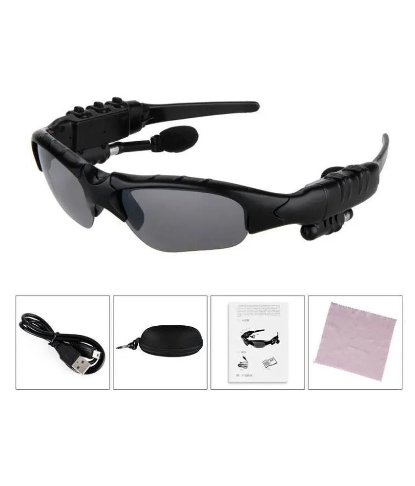 Buy STONX Viki Wireless Sunglass Bluetooth Headset Black