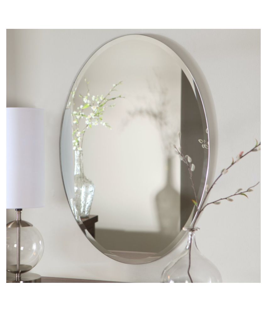 ARVIND SANITARY Mirror Wall Mirror ( 21 x 15 cms ) - Pack of 1