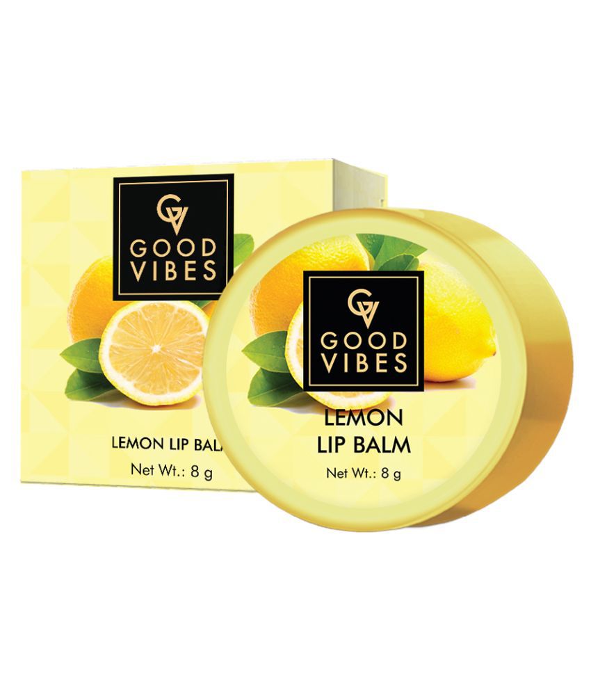 Good Vibes Lip Balm - Lemon 8 g