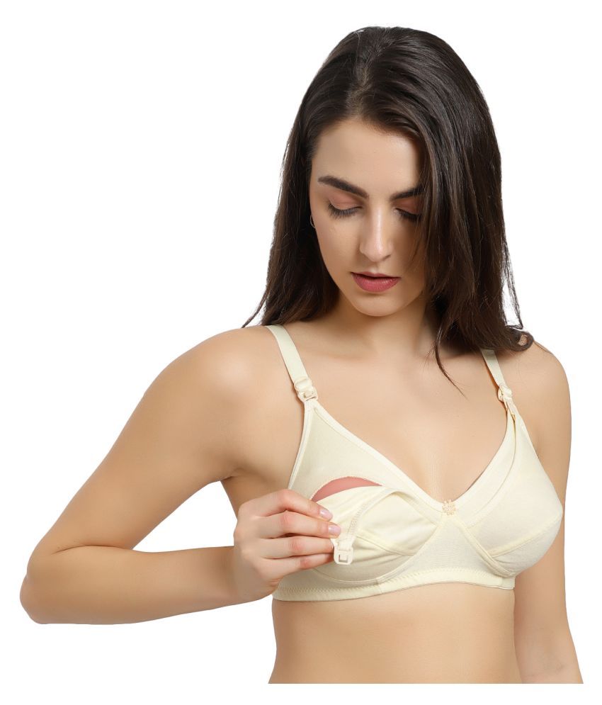     			KYODO Poly Cotton Everyday Bra - Yellow