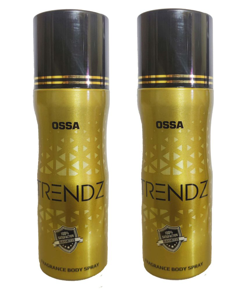     			OSSA TRENDZ deodorant, 200 ml each(Pack of 2)