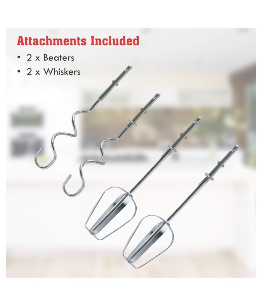 Scarlett Beater for Cake Baking Electric Hand Mixer High Speeds