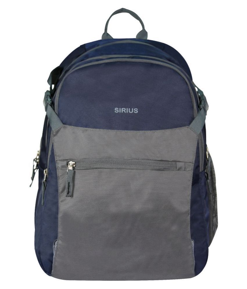 Sirius Blue Polyester College Bag