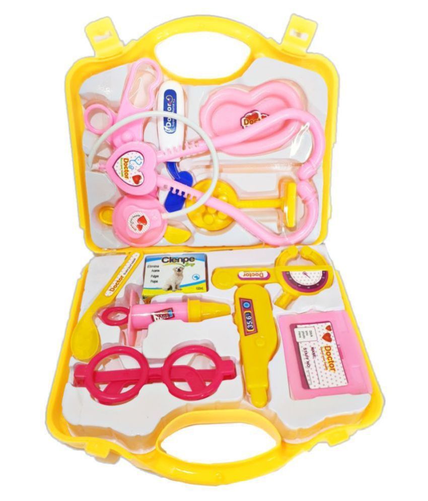 AJ Doctor Play Set with Foldable Suitcase,Doctor Set Toy Game Kit ...