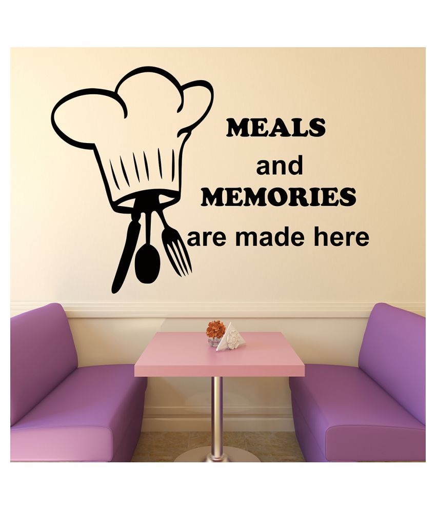 Wallzone Meal And Memories Are Made Here Sticker 70 X 75 Cms Buy Wallzone Meal And Memories Are Made Here Sticker 70 X 75 Cms Online At Best Prices In India On Snapdeal