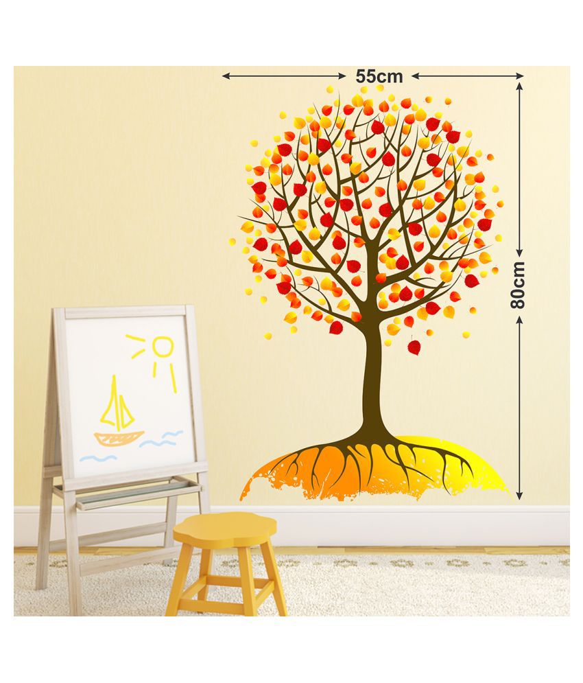     			Wallzone Tree Sticker ( 70 x 75 cms )