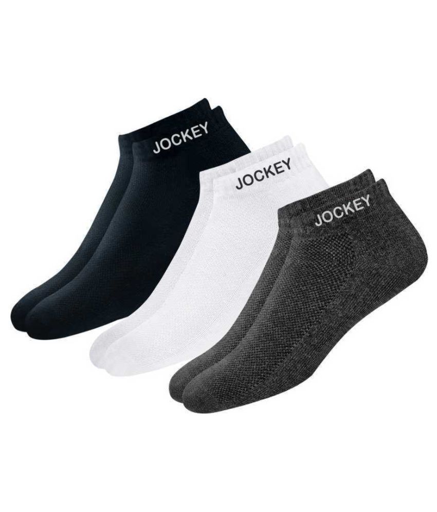 Jockey Multi Low Cut Socks Pack of 3: Buy Online at Low Price in India ...