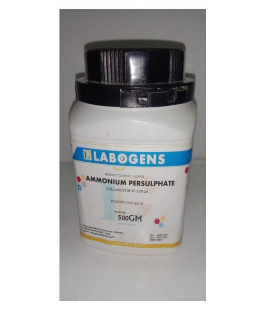     			LABOGENS AMMONIUM PERSULPHATE 500GM