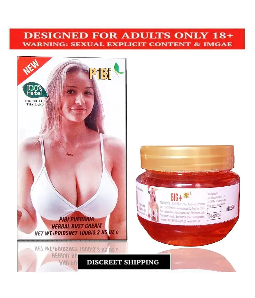 PIBI PUERARIA HERBAL BREAST ENLARGEMENT AND SHAPENING CREAM FOR