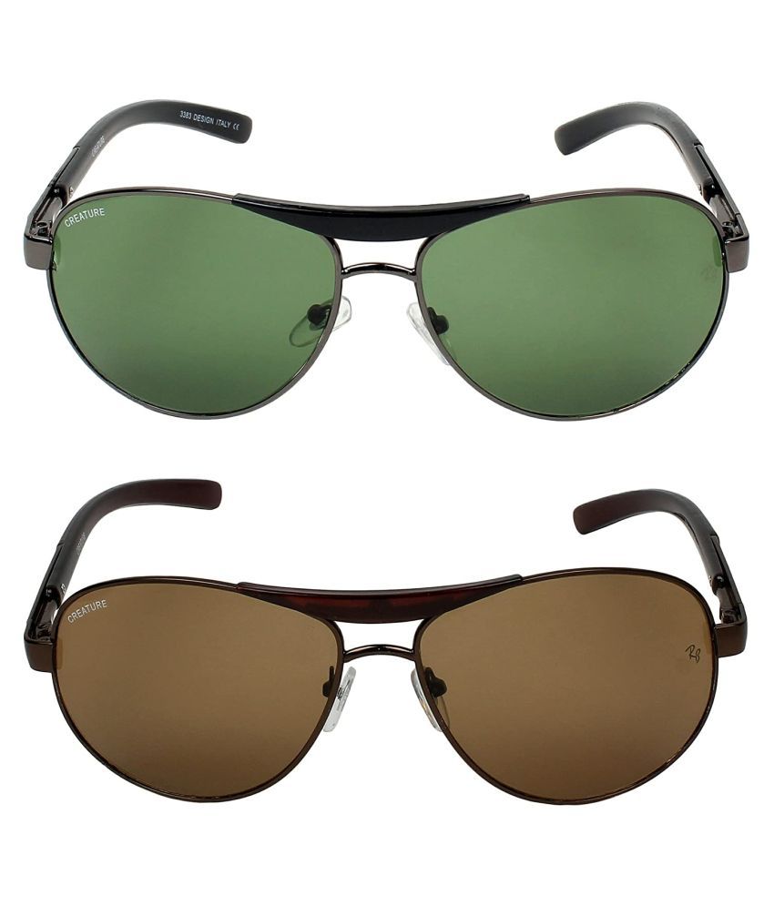     			Creature Sunglasses Combo ( 2 pairs of sunglasses )