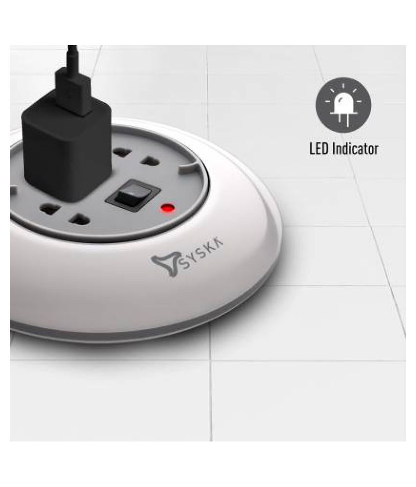 Buy Syska 3 Socket Extension Board Online at Low Price in India Snapdeal