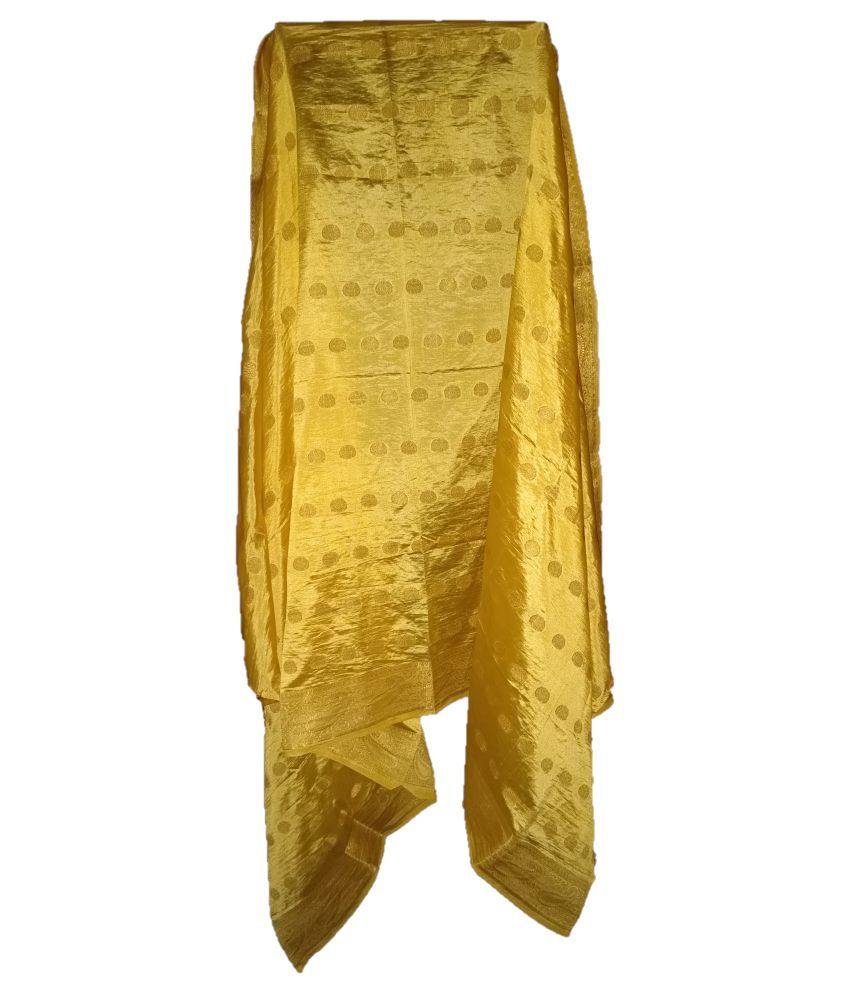     			BBQSTYLE Multicoloured Silk Dupatta